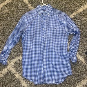 Men’s small vineyard vine, plaid button up